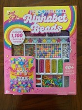 Just My Style "Personalized Alphabet Beads" 1100 Charms  Beads Horizon Group US