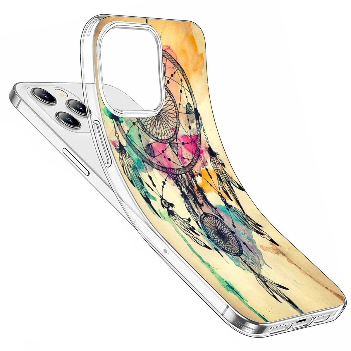 Custodia Cover per iPhone tutti i modelli in TPU morbido fantasia acchiappasogni - Foto 3 di 7