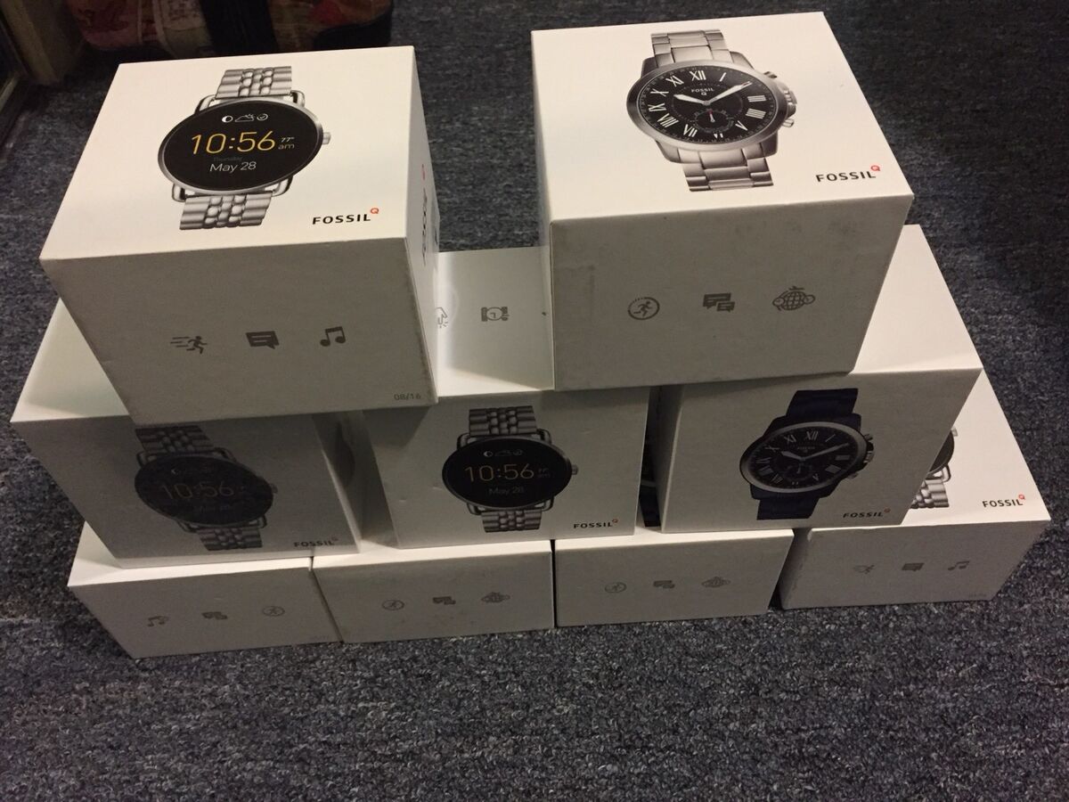 New Luxury Fossil Q Wander Gen 2 Stainless Steel Touchscreen New Luxury Fossil Q Wander Gen 2 Stainless Steel Touchscreen
