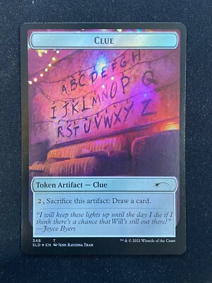 Clue Token FOIL - Secret Lair (Magic) Near Mint