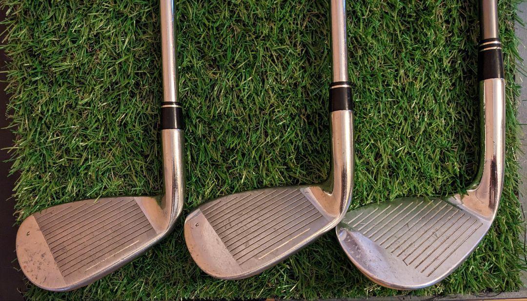 Taylormade BURNER iron set 2009 model 4、5、6、8、9、PW. 55° USED Good Condition eBay