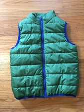 Crazy 8 Boys Puffer Vest Size Small 5-6 NWOT