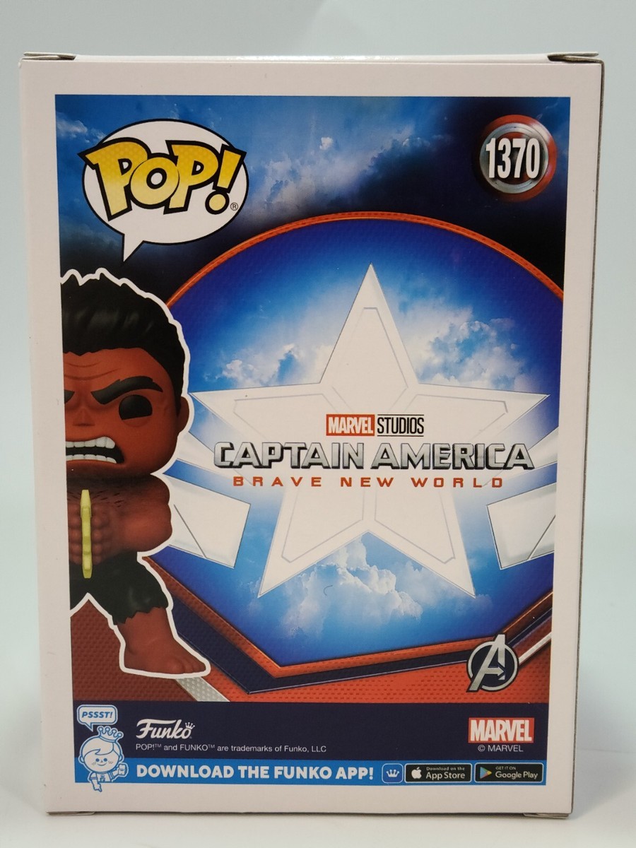 RED HULK (THUNDERBOLT ROSS) - Funko POP! #1370 Amazon Marvel