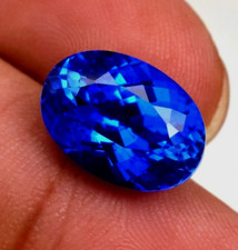 10 Ct Natural Ceylon Blue Sapphire Unheated Oval Cut Certified Loose Gemstone