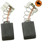 Carbon Brushes for Makita Hammer HR2455 - 0.24x0.35x0.43''