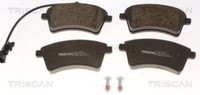 Triscan BremsbeläGe Bremsbelagsatz BremsklöTze Vorne 8110 25043