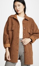 ** Moon River Midi Button Front Jacket Size Small Shopbop Revolve **