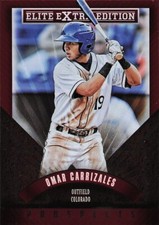 2015 Panini Elite Extra Edition - Omar Carrizales #164 (RC)