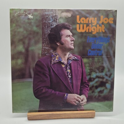 Brand New Sealed Larry Joe Wright Everything s Under Control Record Album Gospel