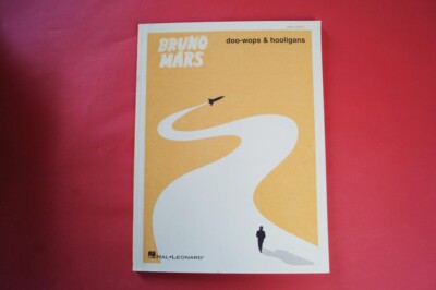 Bruno Mars - Doo-Wops & Hooligans . Songbook Notenbuch. Vocal Easy Piano