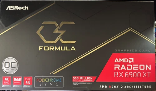 ASRock AMD Radeon RX 6900 XT OC Formula 16GB GDDR6 -***READ DESCRIPTION***