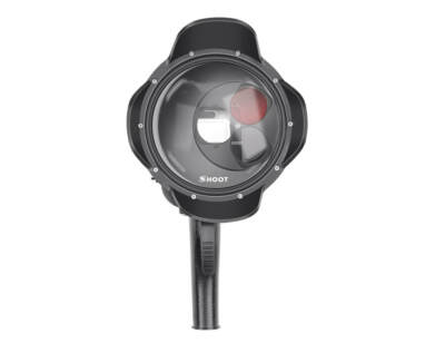 SHOOT Dome Trigger Mount with Red Lens Filter for GoPro HERO 5/6/7 Black