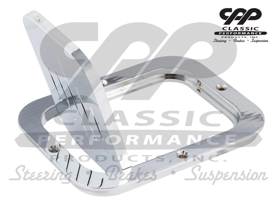 1948-56 FORD F100 F1 F-1 F-100 CHROME ALUMINUM GAS TANK ACCESS DOOR FUEL FILLER Foto 2 de 4