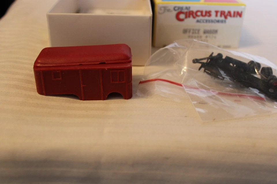 Walthers escala HO, vagón de circo de oficina para circo. #933-1371 BNOS Foto 3 de 3