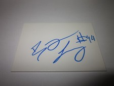 Betnijah Laney SIGNED AUTOGRAPHED BLANK WHITE CARD WNBA LIBERTY