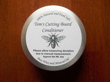 Cutting Board Conditoner  100 Natural Beeswax  Mineral Oil - Food Safe