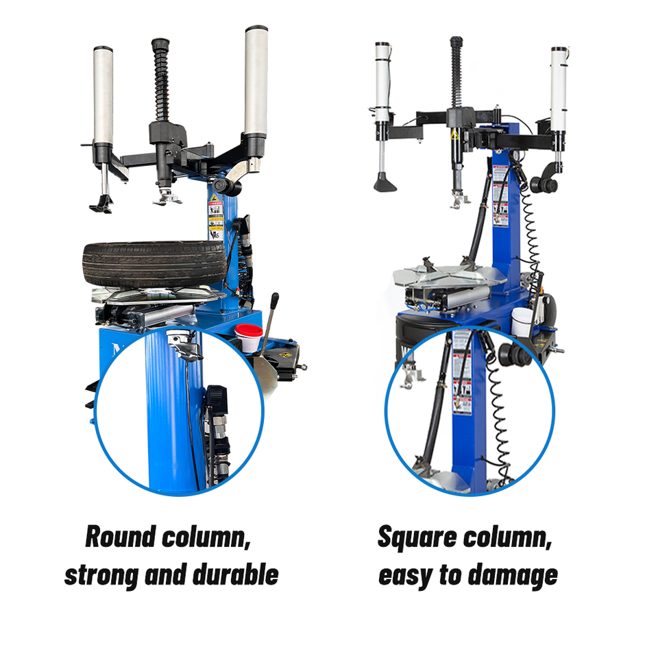 2.0HP Bead Blaster Tire Changer Machine Tire Machine with Helper Repair ...