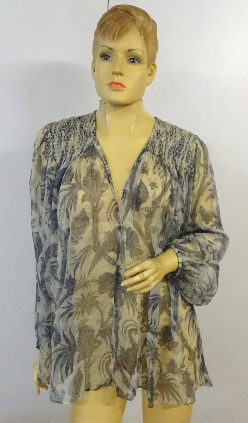 BNWT ZIMMERMANN 'Adorn' Smock Blouse - Silk - Size 1 (Aus 10) - $450