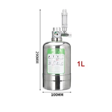 Aquarium CO2 Generator System Kit Stainless Steel CO2 Cylinder Generator System 