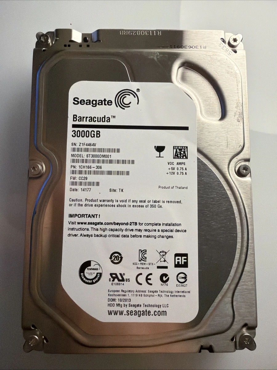 Seagate 3TB Internal Hard Disk Drives for sale | eBay