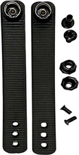 IWB Soft Holster Belt Loops - Accessories with Dot Cap 1.5~2", Black 