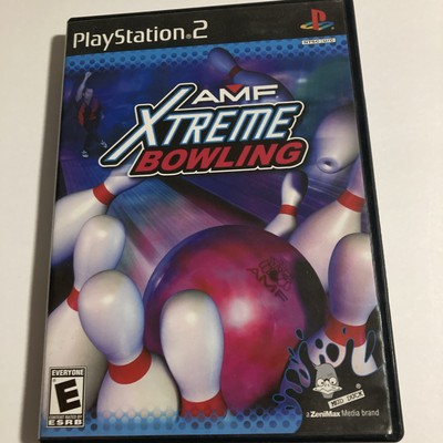 AMF Xtreme Bowling PS2 playstation 2 game disc + manual + hardcase preowned 