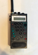 Sony AIR-8 Handheld Synthesized Receiver PSB/AIR/FM/AM Radio Fully Working
