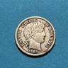 (1) Beautiful Antique 1907-S Barber Dime CHOICE F-FINE NICE DETAIL Barber