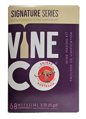 VineCo Signature Series  Australian Shiraz Wine Making Ingredient Kit