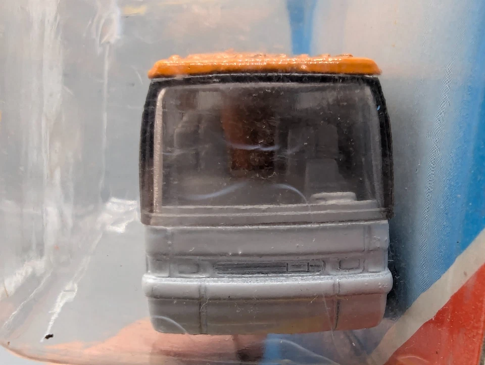 Bus Modell ca. 1:100 nicht 1:64 Matchbox Ikarus coach #67 Made in Macau mit OVP - Bild 4 von 4