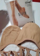 Bloch Eclipse Canvas Half Sole S0619 Nude XL Fits Women 9.5-11 Men 8.5-10 Dance