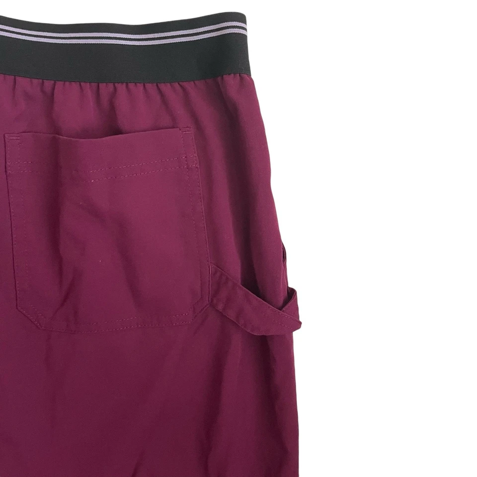 Pantalones Exfoliantes Beyond Mujer MP Granate Uniforme Médico Enfermera Ropa de Trabajo Dental Foto 4 de 4