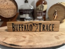 Buffalo Trace Bourbon Barrel Whiskey Stave Piece Sign Gift For Bourbon Lover