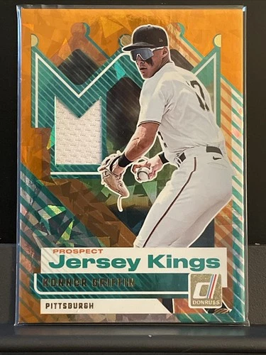 2025 Panini Donruss - Prospect Jersey Kings Konnor Griffin #PJK-KG Orange Ice...