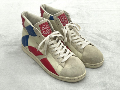 Converse Pro Leather 76 High Men 13 Red White Blue Vintage Basketball Rare