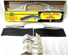 1965 Aurora Model Motoring Country Bridge With Roadway T-Jet Slot Car Set #1509