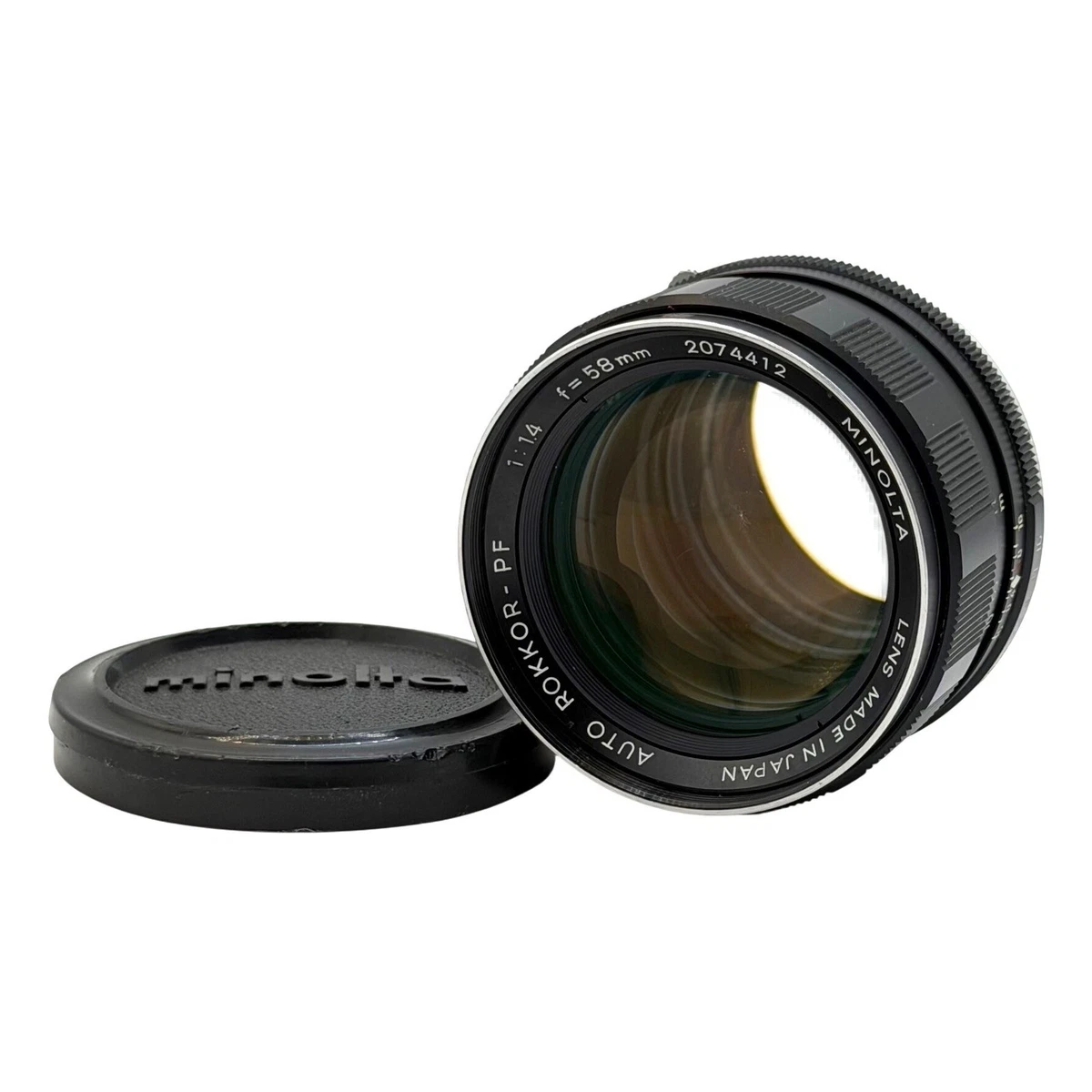 Minolta Rokkor PF Camera Lenses Auto 58mm Focal for sale | eBay