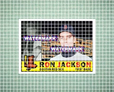 Ron Jackson Boston Red Sox 1960 Style Custom Baseball Art Card
