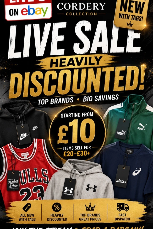 ✅NWT HUGE BRANDED CLOTHING DISCOUNTS