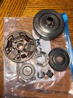STIHL MS261 MS 261 CLUTCH DRUM BEARING WASHER RIM & CLIP OEM