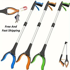 32 Inch Garbage Picker Gripper 360 Rotating Heavy Duty Elderly Grabber Tool Usa