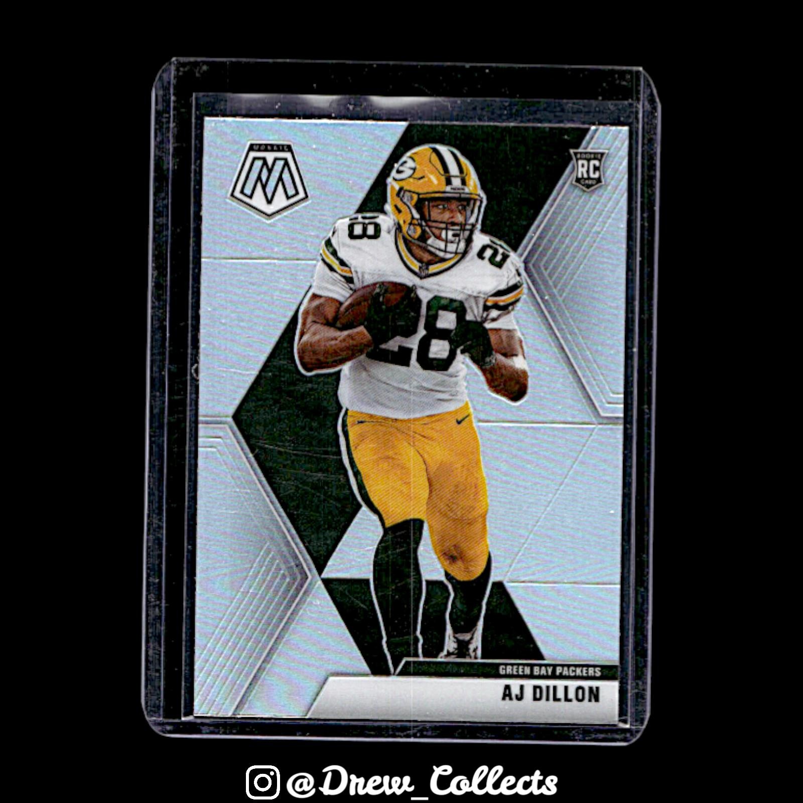 2020 Panini Mosaic #279 AJ Dillon Silver