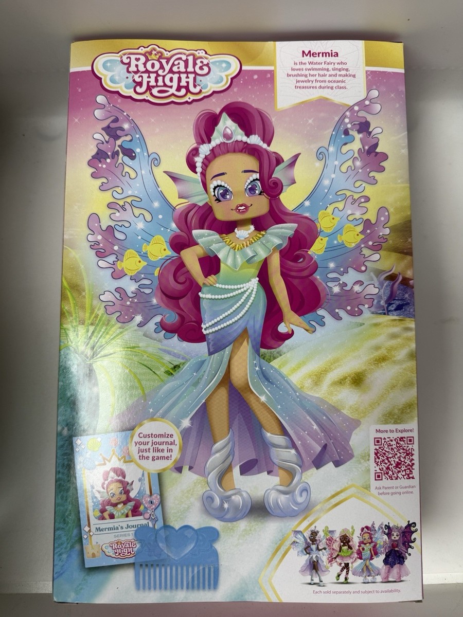 NEW UNOPENED DOLL WITH VIRTUAL CODE Mermia Water Fairy Royale High