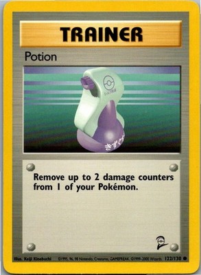 Pokémon Potion 122/130 - Base Set 2 - Englisch 1995