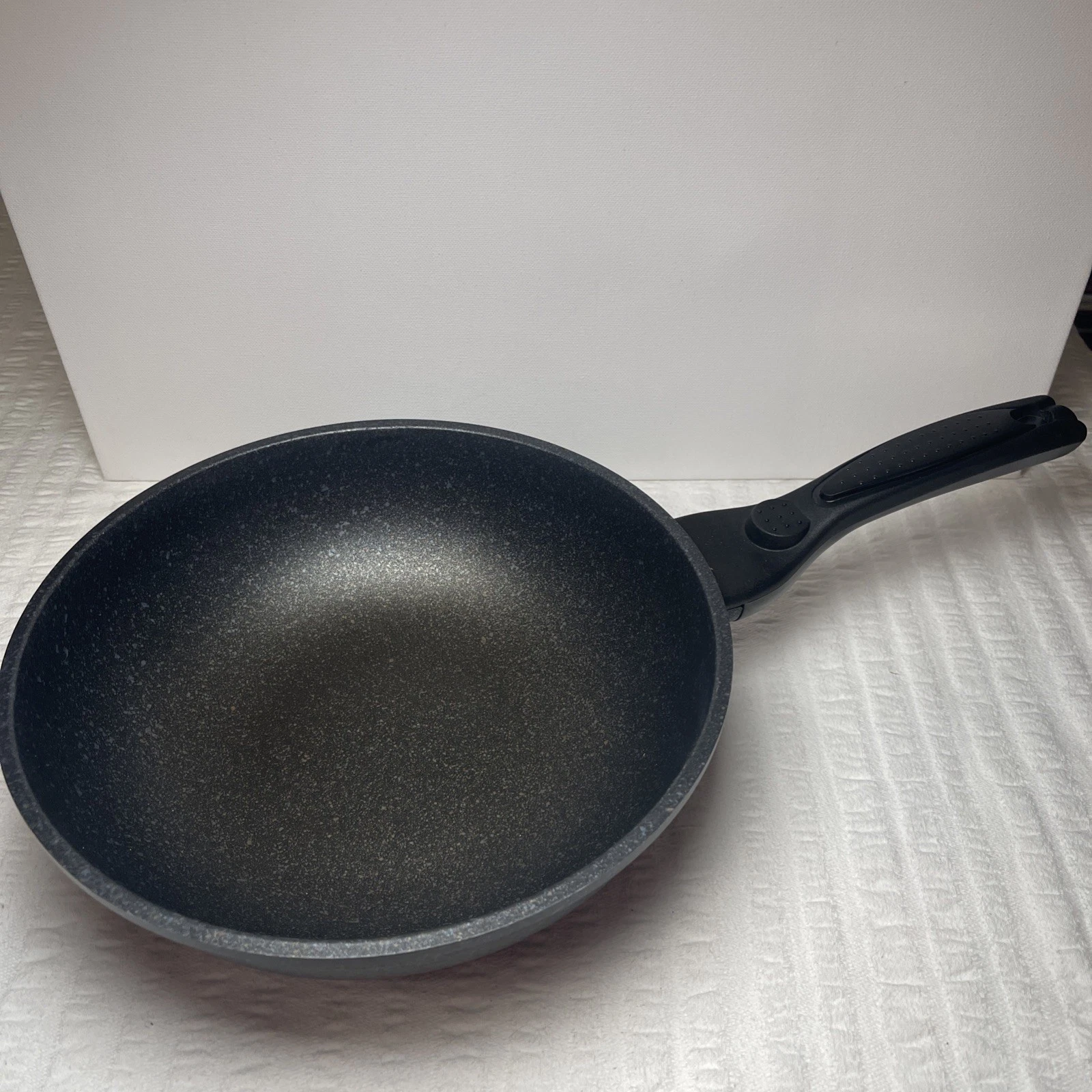 |MADE IN KOREA| 10" 5 Layer Marble Coating Wok Non-Stick Cooking Frying Pan Pot