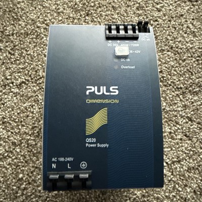 Puls QS20 QS20.361 Power Supply 1-Phase,  36V, 13.3A, 480W