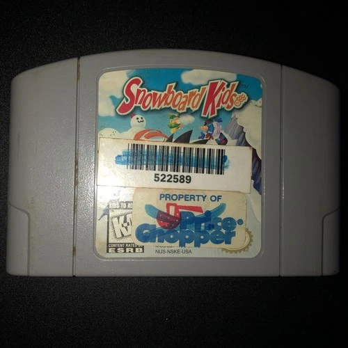 Snowboard Kids – Atlus (Nintendo 64, N64) Authentic Game Cartridge - Tested!