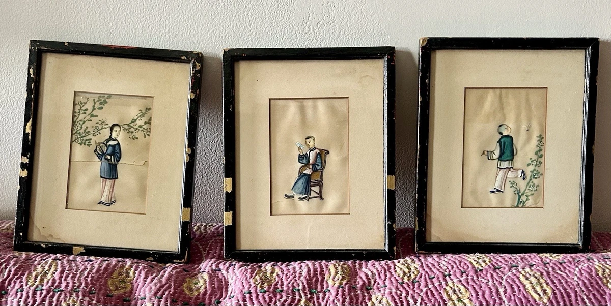 Antique Chinese Frame In Antique Chinese Paintings & Scrolls for