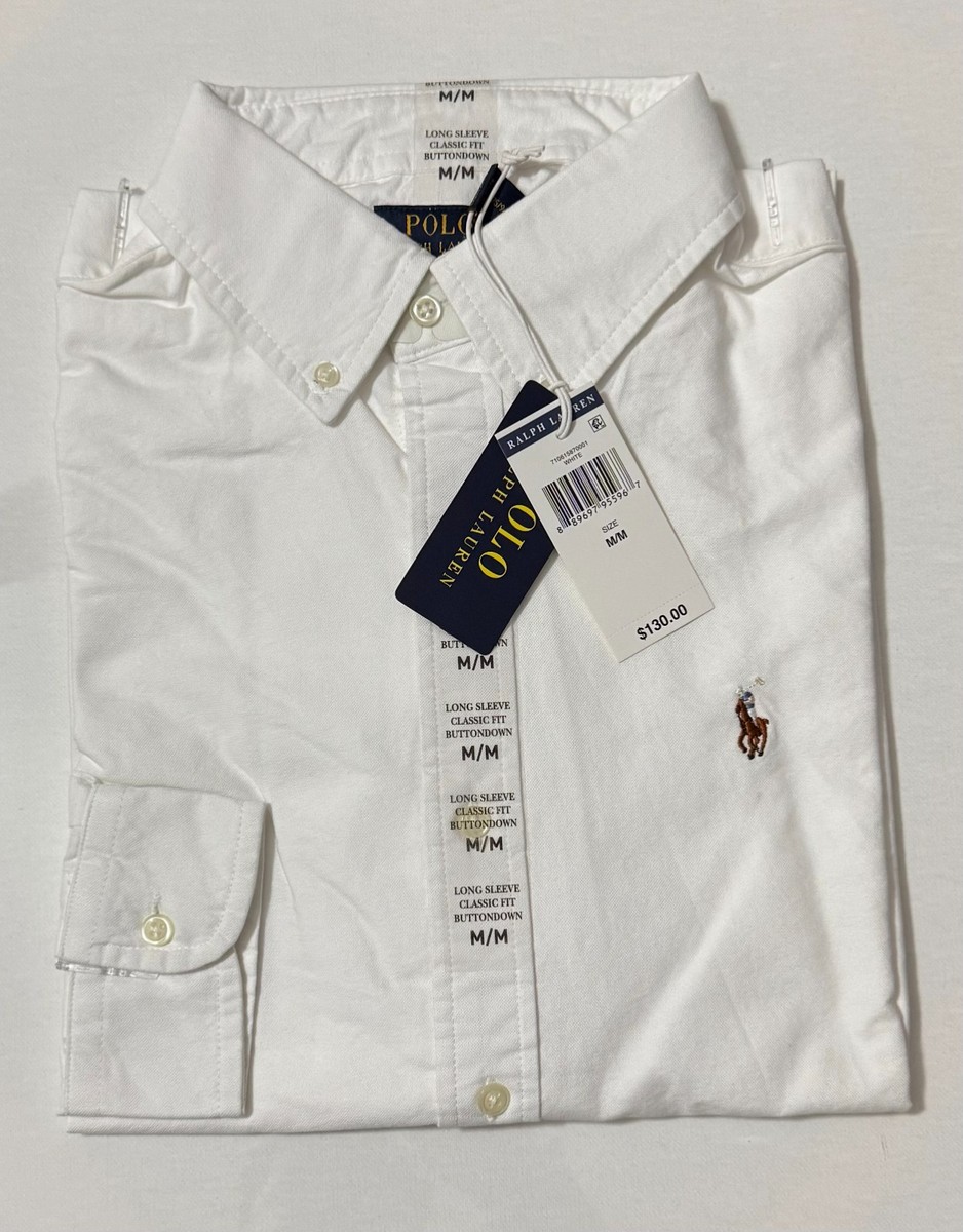Polo Ralph Lauren The Iconic Oxford Shirt Classic Fit - White