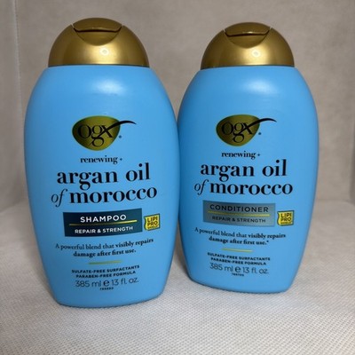 OGX 22796916112 13oz. Moroccan Argan Oil Shampoo & Conditioner 